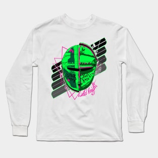 Wild Knight - Neon Green and Pink Long Sleeve T-Shirt